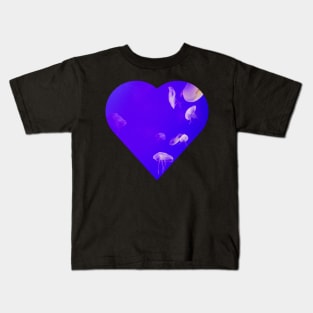 Jellyfish Heart Kids T-Shirt